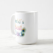 Weltbeste klassische Vater-Tasse - 15 oz Kaffeetasse (Vorderseite Links)