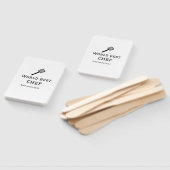 Weltbeste Koch hinzufügen Name text Kochen Bestes Fächer (Non-assembled)