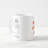 Weltbeste Krankenschwester Kaffeetasse (Vorderseite Links)
