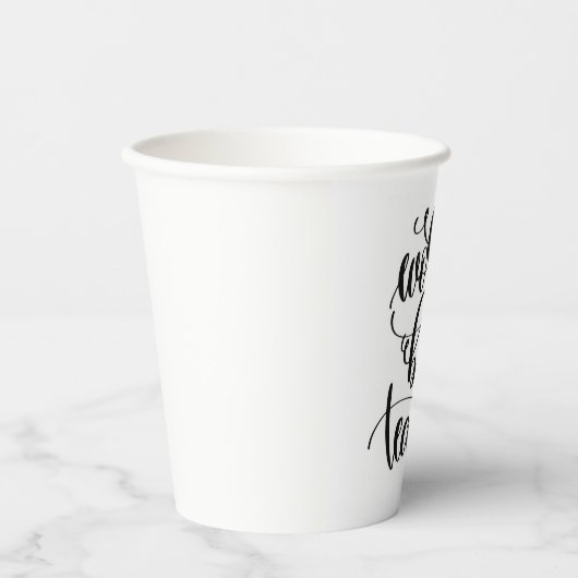 Weltbeste Lehrerin 2 Pappbecher (Vorderseite)