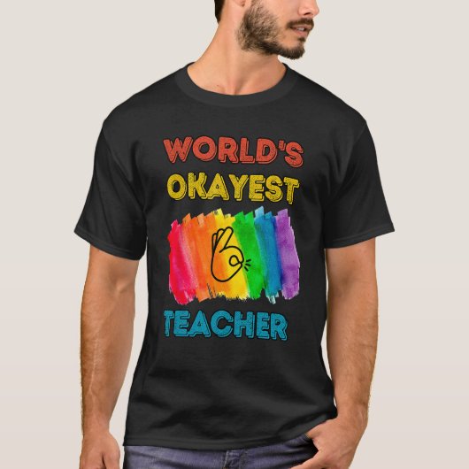 Weltbeste Lehrerin Funny Bestes Geschenk Mathe His T-Shirt (Vorderseite)