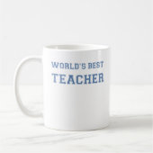 Weltbeste Lehrerin Kaffeetasse (Links)