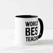 Weltbeste Lehrerin Tasse (VorderseiteRechts)