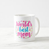 Weltbeste Mama 15 Oz Kaffee-Tasse Kaffeetasse (VorderseiteRechts)