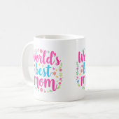 Weltbeste Mama 15 Oz Kaffee-Tasse Kaffeetasse (Vorderseite Links)