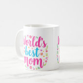 Weltbeste Mama 15 Oz Kaffee-Tasse Kaffeetasse (Vorderseite Links)