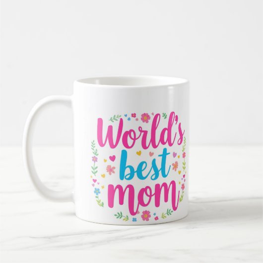 Weltbeste Mama 15 Oz Kaffee-Tasse Kaffeetasse (Links)