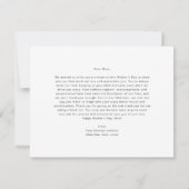 Weltbeste Mama 3-Fotocollage-Unglaublich witzig Br Karte (Rückseite)