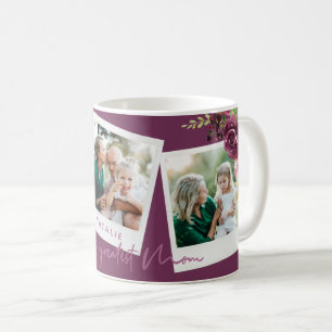 weltbeste Mama Aquarell Blumenkohl Foto Kaffeetasse