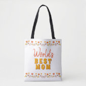 Weltbeste Mama Blume Blumenmüttertag Tasche (Vorderseite)