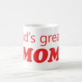 WELTBESTE MAMA-DEUTSCHE HERZ-FLAGGE KAFFEETASSE (Mittel)