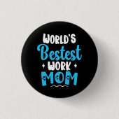 Weltbeste Mama für beste Mutter Button (Vorderseite)