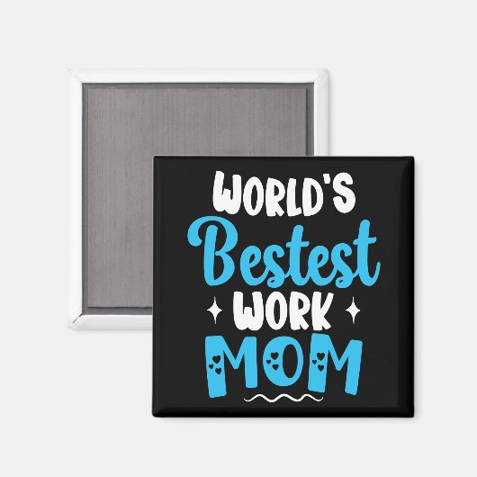 Weltbeste Mama für beste Mutter Magnet (Vorderseite/Rückseite)