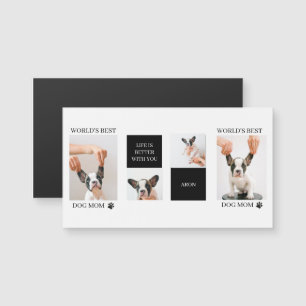 Weltbeste Mama für Hunde   Foto für Sammelhunde Magnetkarte