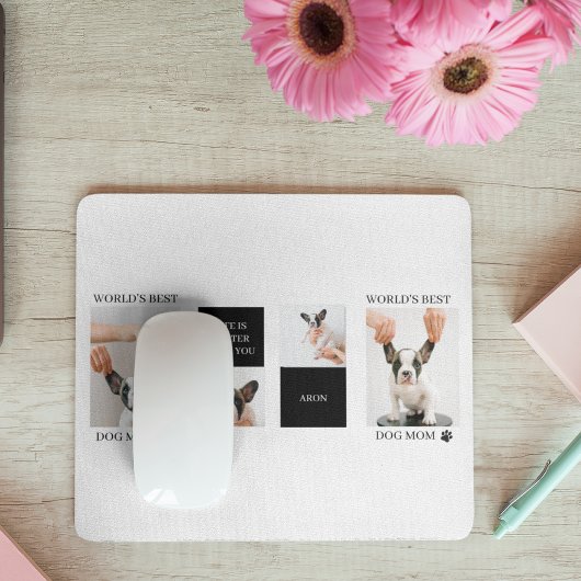 Weltbeste Mama für Hunde | Foto für Sammelhunde Mousepad