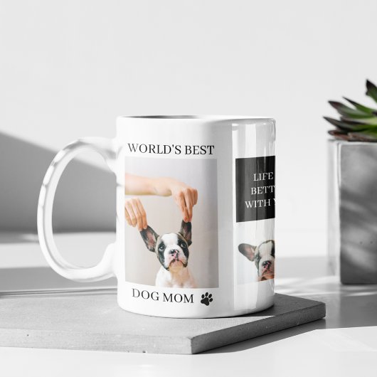 Weltbeste Mama für Hunde | Foto für Sammelhunde Tasse
