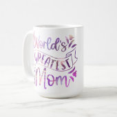Weltbeste Mama Kaffeetasse (Vorderseite Links)