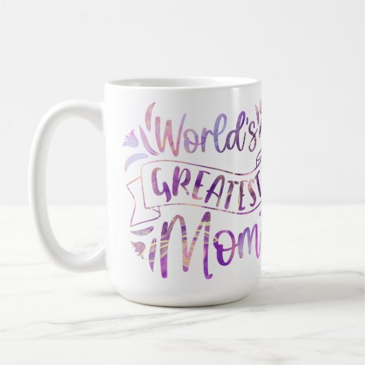 Weltbeste Mama Kaffeetasse (Links)