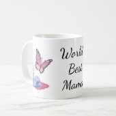 Weltbeste Mama! Kaffeetasse (Vorderseite Links)