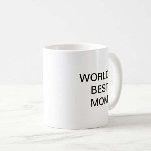 Weltbeste MAMA Kaffeetasse (VorderseiteRechts)
