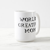 Weltbeste Mama Kaffeetasse (VorderseiteRechts)