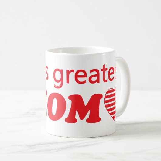 WELTBESTE MAMA KAFFEETASSE (VorderseiteRechts)