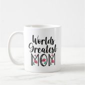 Weltbeste Mama Kaffeetasse (Links)