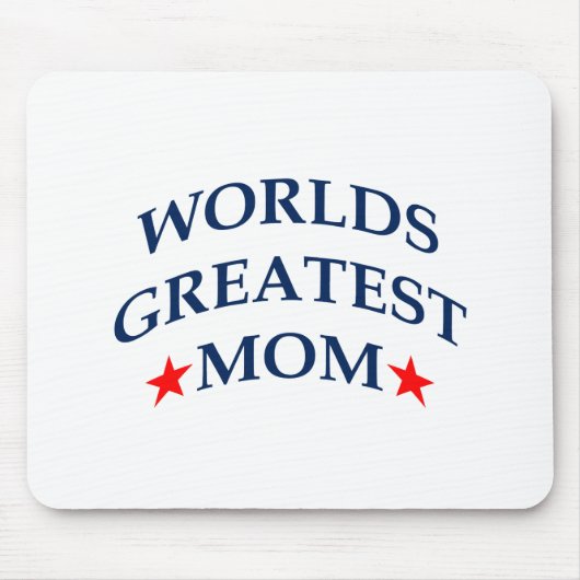 Weltbeste Mama Mousepad (Vorne)
