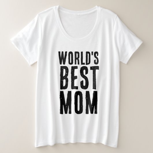 WELTBESTE MAMA, MUTTER-TAG-T - SHIRT (Design vorne)