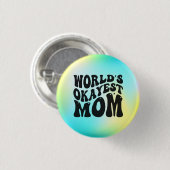Weltbeste Mama Muttertag Design-51623 Button (Vorne & Hinten)