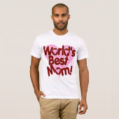 Weltbeste Mama T-Shirt (Vorne ganz)