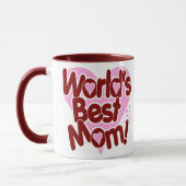 Weltbeste Mama Tasse (Links)