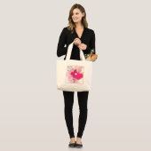 Weltbeste Maultasche Jumbo Stoffbeutel (Vorderseite (Model))
