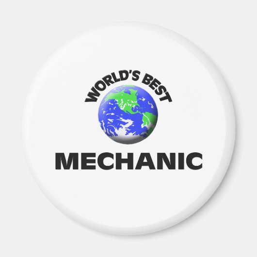 Weltbeste Mechanik Magnet (Vorne)