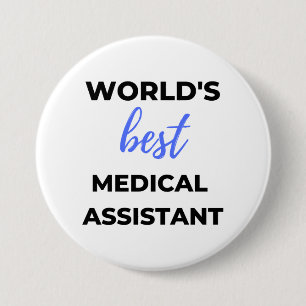 Weltbeste medizinische Assistentin 2 Button