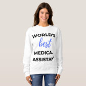 Weltbeste medizinische Assistentin 2 Sweatshirt (Vorne ganz)