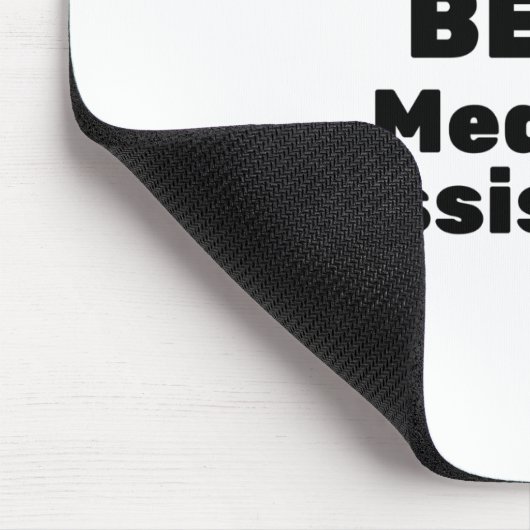 Weltbeste medizinische Assistentin Mousepad (Ecke)