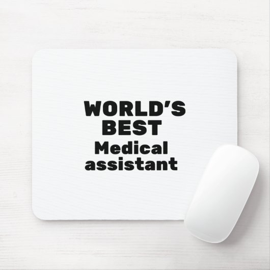 Weltbeste medizinische Assistentin Mousepad (Mit Mouse)