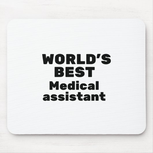 Weltbeste medizinische Assistentin Mousepad (Vorne)