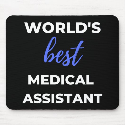 Weltbeste medizinische Assistentin Mousepad (Vorne)
