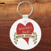 Weltbeste medizinische Assistentin Schlüsselanhänger (Vorderseite)