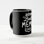 Weltbeste Meme je Coole Geschenke für Meme Tasse (Vorderseite Links)