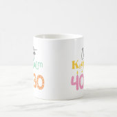 Weltbeste moderne Print White Tasse (Mittel)