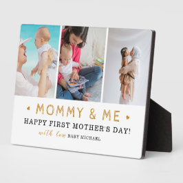 Weltbeste Mommy - Glücklicher 1. Muttertag Fotoplatte