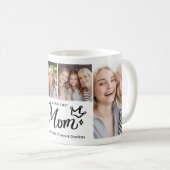 Weltbeste Mutter Aller Zeiten Foto-Collage Muttert Kaffeetasse (VorderseiteRechts)