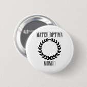 Weltbeste Mutter Button (Vorne & Hinten)