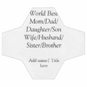 Weltbeste Mutter Ehemann Ehefrau Papa Tochter Sohn Fußball (Flach)