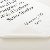 Weltbeste Mutter Ehemann Ehefrau Papa Tochter Sohn Sherpadecke (3/4)