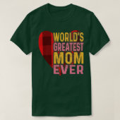 Weltbeste Mutter je T-Shirt (Design vorne)