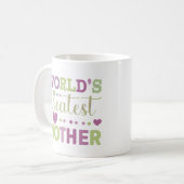 Weltbeste Mutter Kaffeetasse (Vorderseite Links)